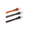 thumbnail image 2 of Unique Bargains Women's Adjustable Single Pin Buckle Skinny Braided Belt, 2 of 6