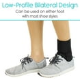 thumbnail image 4 of Lace Up Ankle Brace - Men, Women Foot Support Stabilizer Compression Sleeve - Sprained Adjustable Leg Splint - Sprain Rolled Immobilizer Wrap Guard for Running, Volleyball, Basketball, 4 of 6