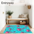thumbnail image 3 of ODIKA 6x9 Machine Washable Non-Slip Area Rug, Whimsical Seahorse Carousel with Dancing Jellyfish Motifs Ultra Soft Rug, None, 728804, 3 of 7