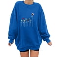 thumbnail image 1 of ICHUANYI Liquidación Sudadera con capucha de manga larga con cuello redondo y estampado de moda para mujer ICHUANYI WER202308231805, 1 of 6