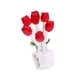 thumbnail image 5 of Figuras de rosas de cristal, regalo de rosas, ramos de flores, adorno para Navidad para mujeres rojo, 5 of 9