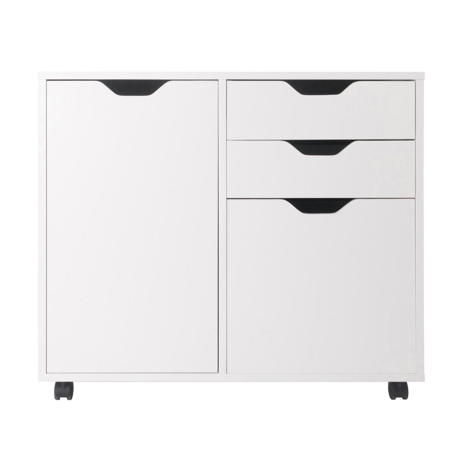 Halifax 2 Section Cabinet - White