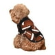 thumbnail image 5 of Fotbe Brown Football On Black Sudadera con Estampado para Perros Pequeños – Suéter con Capucha para Mascotas, Tela Suave de Forro Polar con Bolsillo-Large, 5 of 7