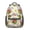Butterfly and Flower, variant on Bat and Moon Gothic Pattern Backpack for School, Cute School Bag with Adjustable Shoulder Straps and Padded Back, 15.3"x11"x6.7"