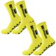 thumbnail image 1 of Calcetines de fútbol juveniles SpotYellow 2Pares Amarillo 6-12.5US TapeDesign Calcetines Tubo Medio Algodón, 1 of 3