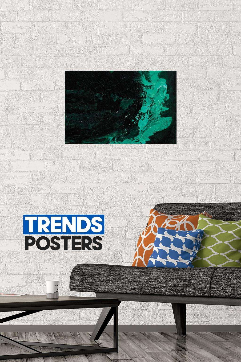 Urban - Green Splatter Wall Poster, 14.725" x 22.375"
