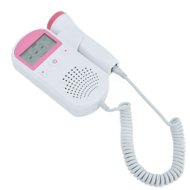 Monitor de ritmo cardíaco Doppler fetal, Monitor de ritmo cardíaco Doppler fetal Monitor de ritmo cardíaco fetal en el hogar Monitor de ritmo cardíaco portátil Ultra sensible