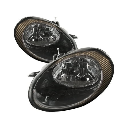 1996 Ford Taurus Headlight - 1998-1999 Ford Taurus Headlight Set Headlamp Pair Assembly FO2502157 & FO2503157