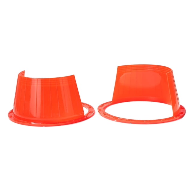 Btafrte Altavoz Reacondicionamiento Audio para Coche Cubierta Impermeable Anillo Rojo Altavoz Audio para Coche 2 Uds. 6 5 Pulgadas