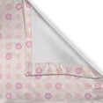 thumbnail image 4 of Ambesonne Blush Pink Window Valance, Little Hearts in Rounds, 54" X 12", Pale Peach Multicolor, 4 of 5