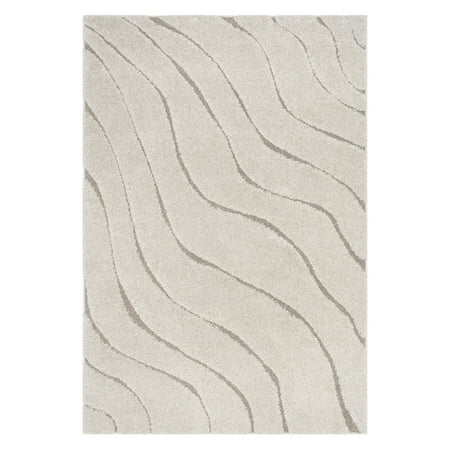 Florida College Rug - Safavieh Florida Tabitha Geometric Waves Shag Area Rug or Runner