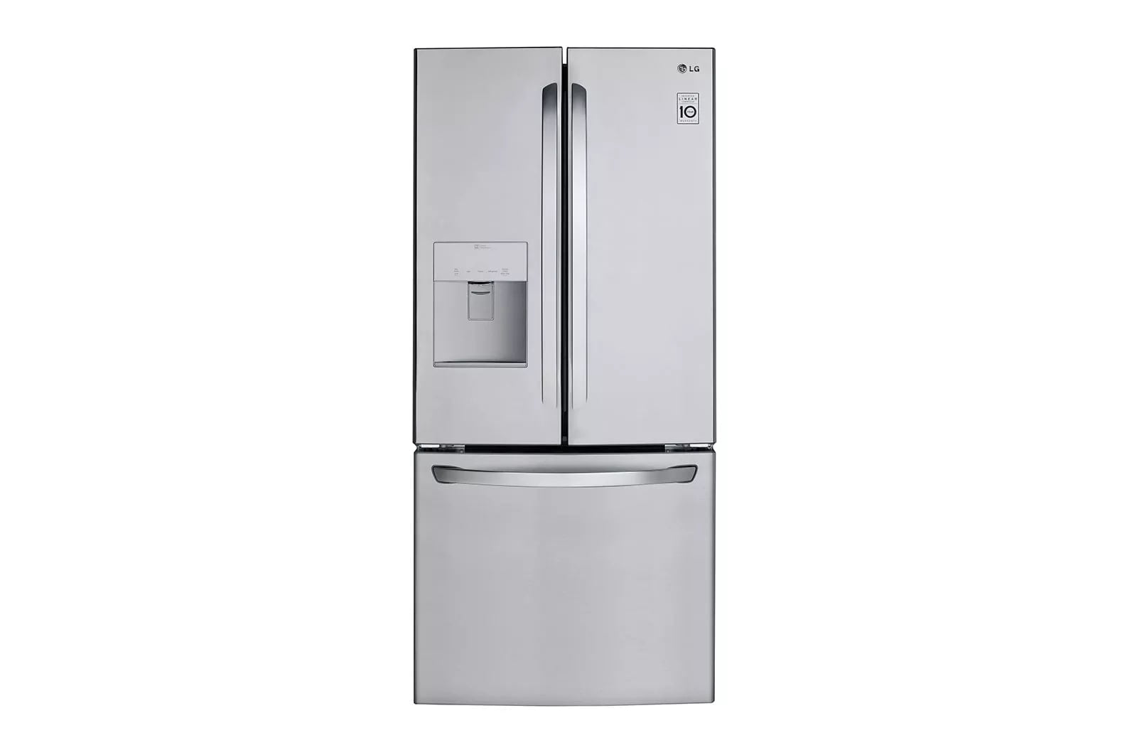 LG LFDS22520S 22 Cu. Ft. Stainless French Door Refrigerator