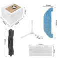 thumbnail image 2 of suitable for Main Brush, Side Brush Filter and Dust Bag Replacement Kit Accessories for Neabot Q11 Robotic Vacuum-CHENG DU SI XI, 2 of 5