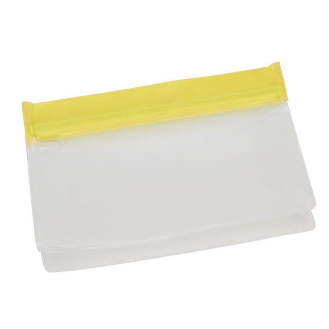 Flat Freezer Bags, Food Storage Bags Leakproof For Freezing Fish And Vegetables For Sandwiches Snacks, Lunches, Cosmetics, Etc. Blue Small,Yellow Medium,Orange Large