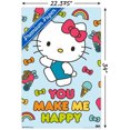 thumbnail image 2 of Hello Kitty - Happy Wall Poster, 22.375" x 34", 2 of 4