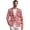 Christmas Candy Red, variant on Garronmavis Mens Blazer Jacket for Christmas Party Poinsettia Lightweight Slim Fit Sport Coat Soft Business Suit Jacket for Office, Wedding Casual Suit Blazers
