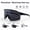 Photochromic Clear, variant on ZQIYDYP Polarized Cycling Sunglasses Half Frame UV Protection Outdoor Sports Goggles