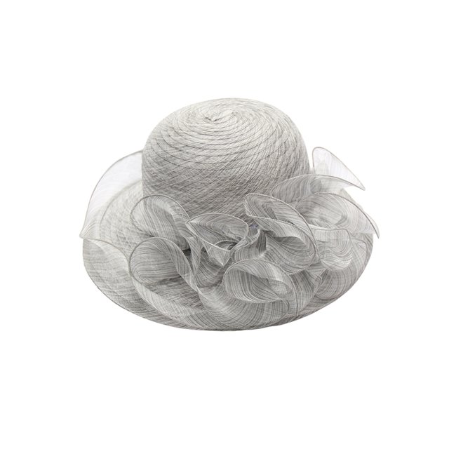 Txlixc Kentucky Flower Sombrero para el sol Sombrero de verano de maíz ancho para mujer para boda, fiesta, iglesia, vacaciones Txlixc moda