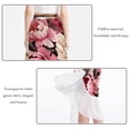 thumbnail image 2 of Peony Chic Chiffon Summer Beach Dress for Women, 2 of 6