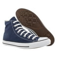 thumbnail image 4 of Converse All Star High Unisex Shoes Size 7.5, Color: Navy/White, 4 of 5