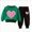 B7-Dark Green, variant on Toddler Baby Girl Fall Winter Outfits Contrast Color Long Sleeve Sweatshirt + Pants Sets 6-12 Months 12-24 Months 2t 3t 4t 5t 6t 7t 8t 9t Children Sky Blue 1-2 Years