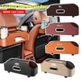 thumbnail image 2 of Caja de almacenamiento para asiento trasero de coche, portavasos, organizador, accesorios interiores de coche para Ford, Lexus, Mercedes, Audi, BMW, Volvo, MG, 2 of 5
