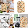 thumbnail image 2 of Suhoaziia Blender Cover for Appliance Decoration Accessories,Dust Proof Fall Maple Leaf Pumpkin Mixers Protector,Anti Greasy Corn Pinecone Thanksgiving Blender Protector, 2 of 6