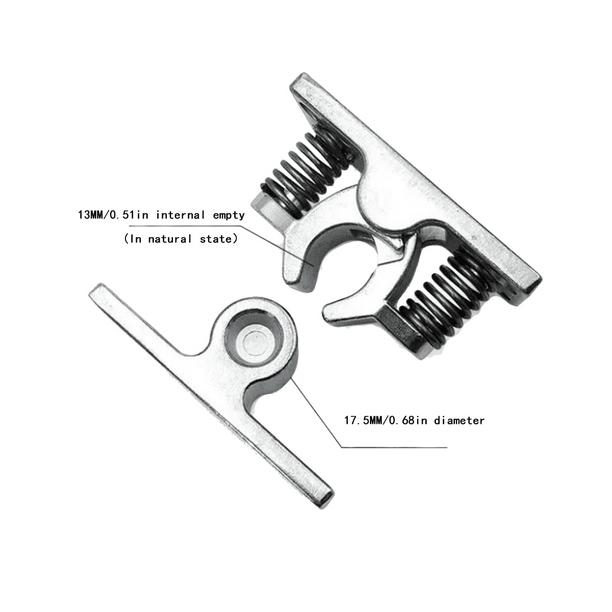 Loquet à Double Rouleau Fiable Et Facile à Utiliser Avec Pince D