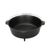 Ozark Trail 5-Quart Pre-Seasoned Cast Iron Dutch Oven with Spiral Bail Handle