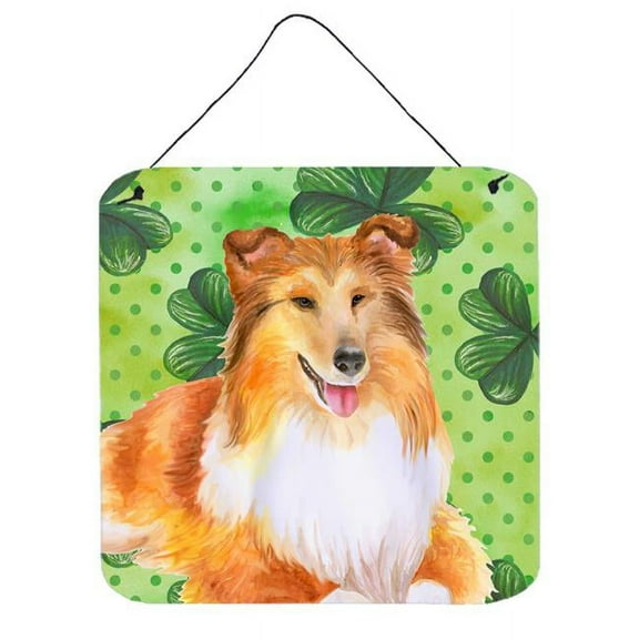 Sheltie St Patricks Wall or Door Hanging Prints