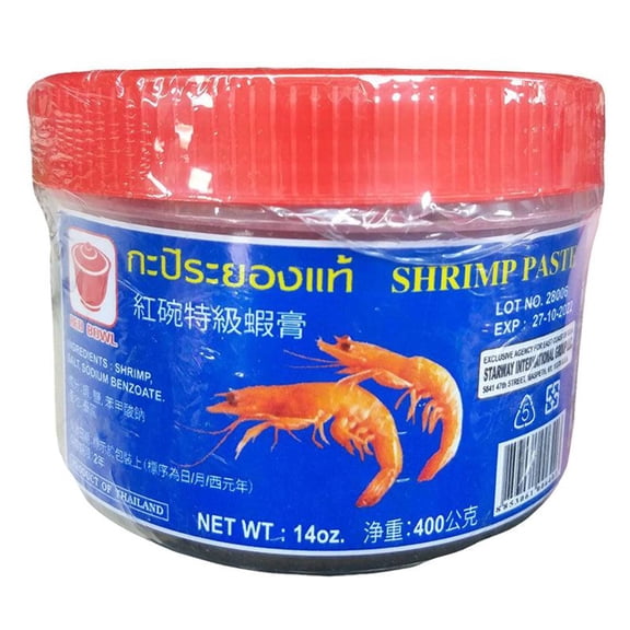 Red Bowl - Shrimp Paste, 14 Ounces, (1 Jar)