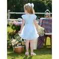 thumbnail image 4 of Mono Disney Frozen Elsa para niña pequeña con falda de tul, 4-5T, 4 of 7