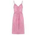 thumbnail image 2 of PENGXIANG Robe d'Été Imprimée Décontractée pour Femmes Slip Midi Robe B XXL, 2 of 5