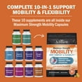 thumbnail image 6 of BioSchwartz Mobility Glucosamine MSM Supplement with Chondroitin and Turmeric Curcumin, 90 Capsules, 6 of 7
