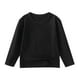 thumbnail image 4 of Blusas y camisas de manga larga con cuello redondo para niños pequeños, moda para niños, lindo color sólido, suave, top de manga larga, camiseta de cuello redondo, conjunto de cuatro piezas, top para, 4 of 9