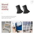 thumbnail image 3 of Shisuyan Ladder Foot Cover Black 2Pcs 3.5x2.6in, 3 of 9