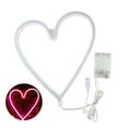 thumbnail image 1 of HEVIRGO LED Neon Light Decorative Rechargeable Romantic Confession Love Heart LED Modeling Neon Light for Valentine's Day, 1 of 10