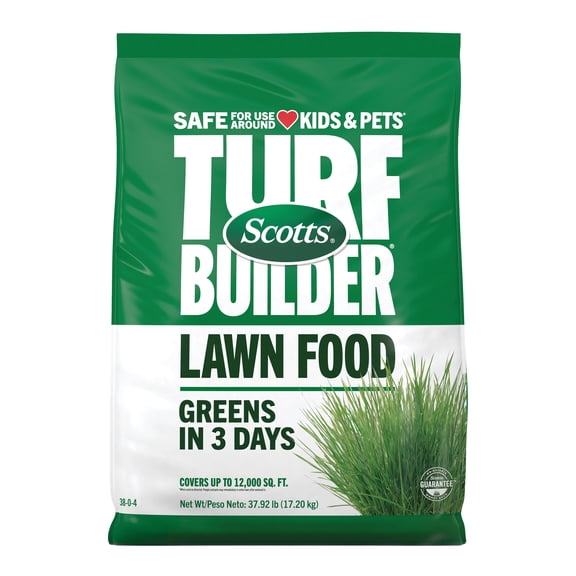 Scotts Turf Builder Lawn Food, 37.9 lbs., 12,000 sq. ft., Granular Lawn Fertilizer