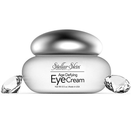 Eye Cream with Hyaluronic Acid - Anti Aging Moisturizer and Wrinkle Creams for Fine Lines Around Eyes, Best Eye Gel Treatment for Under Eye Dark Circles and (Best Thing For Wrinkles Around Eyes)