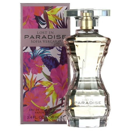 Lost in Paradise by Sofia Vergara Eau de Parfum, Perfume for Women, 3.4 oz