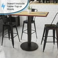 thumbnail image 3 of Flash Furniture Beverly 24'' Round Restaurant Table Base with 4'' Dia. Bar Height Column, 3 of 6