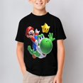thumbnail image 6 of Super Mario T-Shirts for Boys Girls, Kids 3D Print Short Sleeve, Unisex Crew Neck Tee Shirts for Youth, 6 of 9