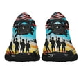 thumbnail image 5 of Thank You Veterans Memorial Day American flag Shoes Sneakers for Women Men Black Size 7.5, 5 of 7