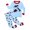 pajamas06 Sky Blue, variant on HCNTES Boys Pajamas Kids Boy Pajamas Set Toddler Fall Winter Sleepwear Cotton Cartoon Dino Long Sleeve Pullover Top Pants