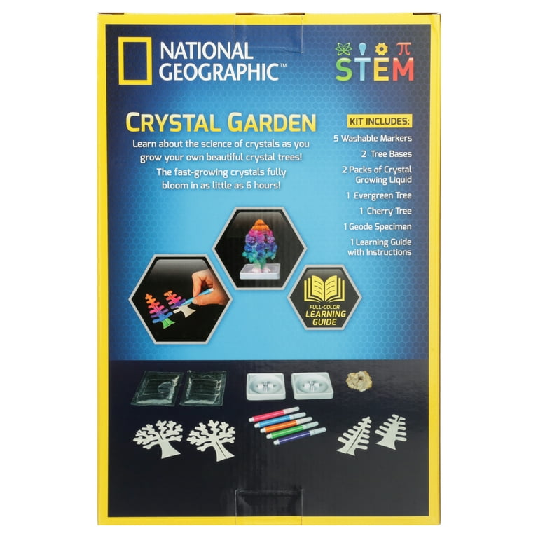 National Geographic Crystal Garden Science Kit
