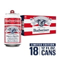 thumbnail image 3 of Budweiser American Lager Beer 18 pack 12 fl oz Aluminum Cans 5% ABV, 3 of 10