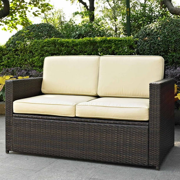 Crosley Furniture Palm Harbor Outdoor Wicker Loveseat