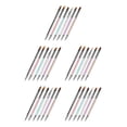 thumbnail image 3 of Vogacara 6 Pieces Nail Brush Set Color Painting Powder Handle Crystal Pole Manicure Anti-slip Elegant Inlaid Pens Flower Accessories 6 piezas 5piezas Vogacara CBP256733, 3 of 5