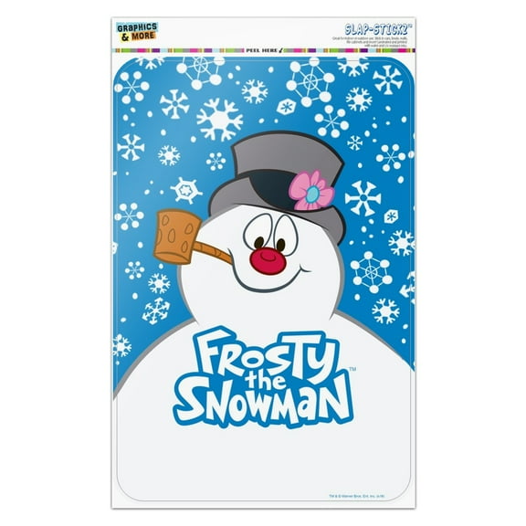 Frosty the Snowman Snowing Home Business Office Sign