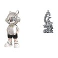thumbnail image 1 of Estatua de Guan Yin, figura de , escultura de escritorio, obra de arte, adorno de estante para oficina y hogar, ideal para regalar, decoraci, 1 of 8